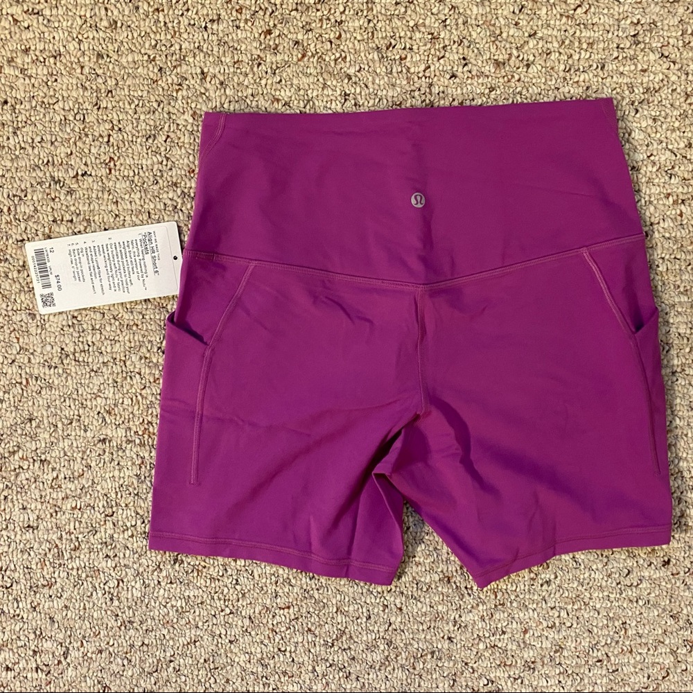 lululemon Align™ High-Rise Short
with Pockets 6" - Picture 5 of 8